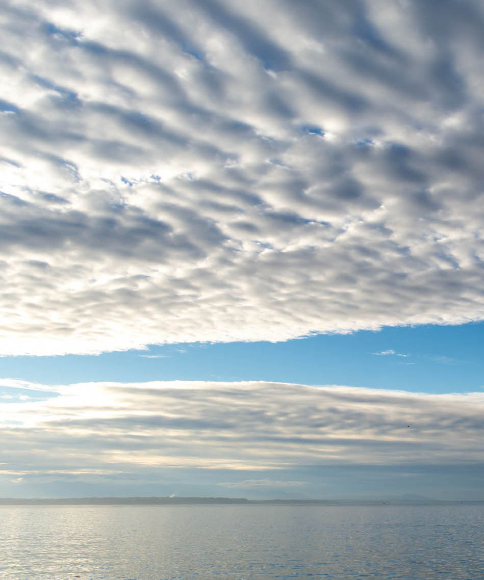 Puget Sound Clouds Water